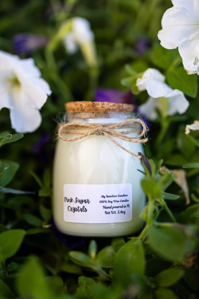 100% All Natural Soy Wax Candles | Hand-Poured with Love | Vegan & Eco-Friendly - MY Sunshine Candless