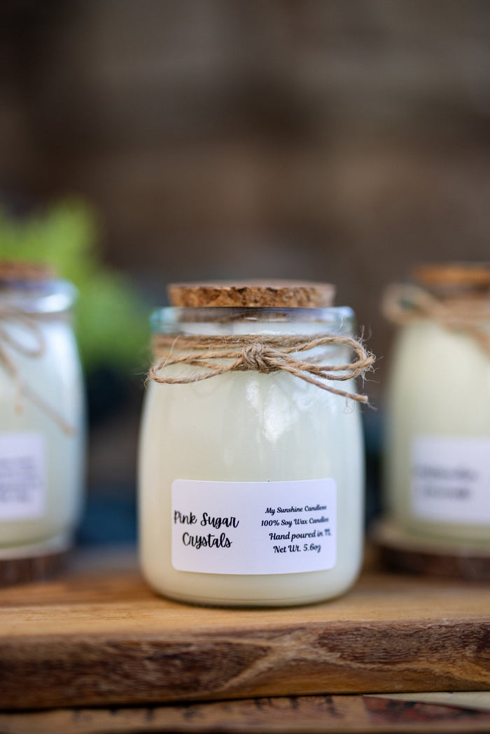 100% All Natural Soy Wax Candles | Hand-Poured with Love | Vegan & Eco-Friendly - MY Sunshine Candless