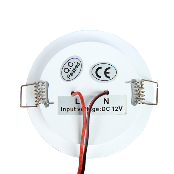 12V LED Puck Light RV Boat Led Recessed Ceiling Light 4 Pieces - Super Slim Full Aluminum