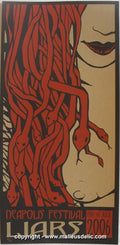 2006 Liars @ Neapolis Fest. Silkscreen Concert Poster by Malleus