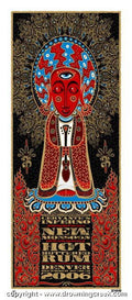 2006 New Monsoon NYE Silkscreen Concert Poster - Jeff Wood