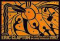 2007 Eric Clapton - Australia Tour Silkscreen Concert Poster by Firehouse