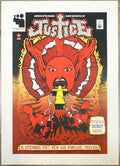 2007 Justice - Treviso Silkscreen Concert Poster by Malleus
