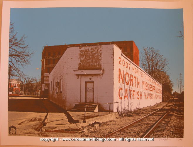 2007 North Mississippi Allstars Silkscreen Poster by Crosshair