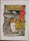 2007 Pearl Jam Tribute Silkscreen Concert Poster by Malleus