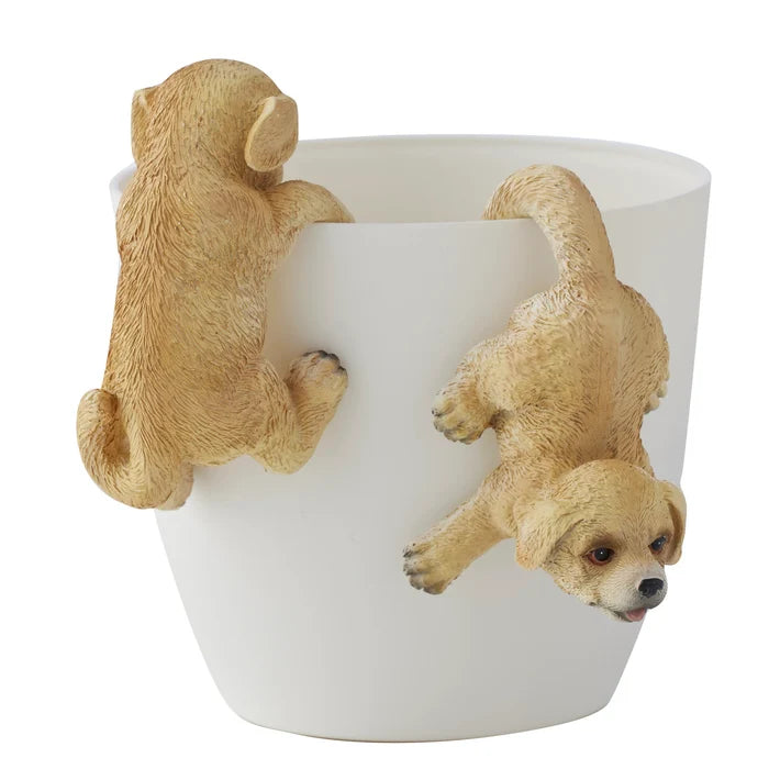 2PC PUPPY POT HANGERS