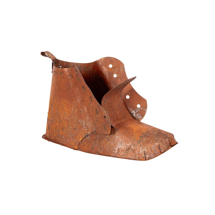 2PC RUSTY LARGE BOOT PLANTERS