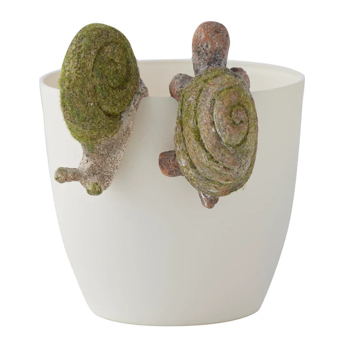2PC SNAIL & TORTOISE POT HANGERS