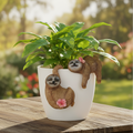 2PC SWEET SLOTH POT HANGERS