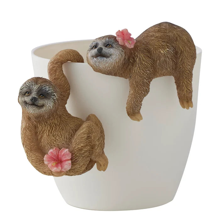2PC SWEET SLOTH POT HANGERS