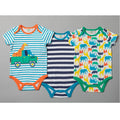3pk Bodysuits - Giraffe (0-12m) T20120