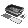 AC Infinity Large Trim Tray System: 3-Tray & 2-Screen Kit with Ergonomic Design and Stainless Steel Pruning Sheers