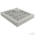 ACRYLIC TURNOVER BABY BOOTEES: S403-G