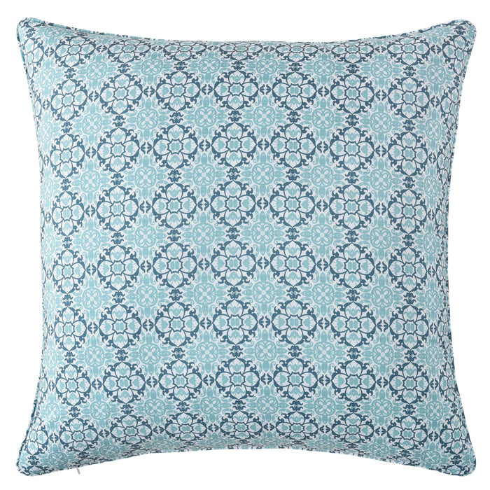 Afton Blue Euro Sham Euro Sham By J. Queen New York
