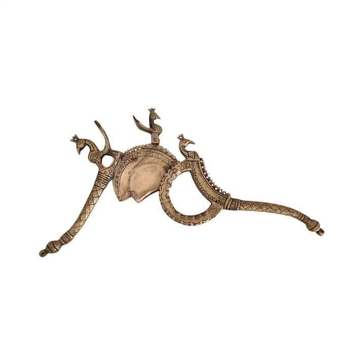 Antique Brass Betel Nut Cracker (Sarota) | Decor   Brass Ware