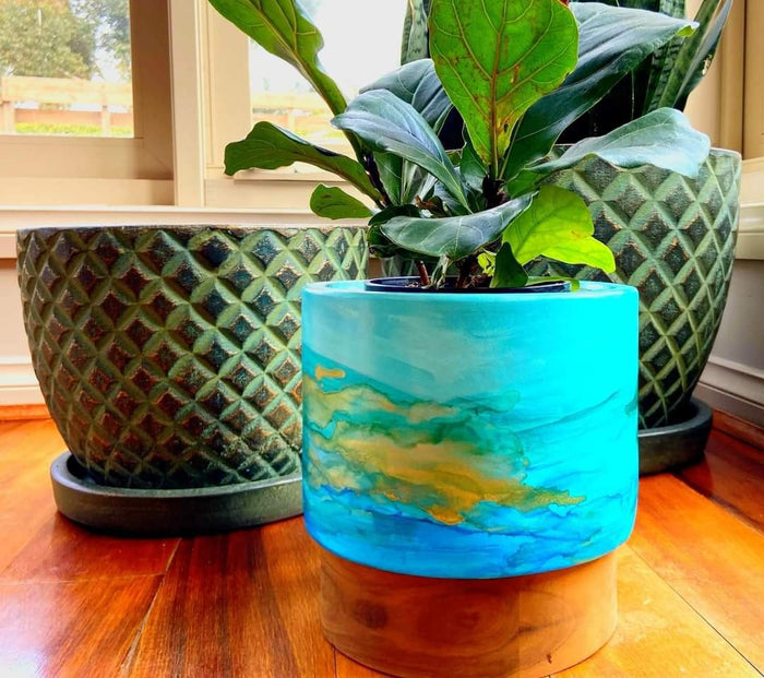 ARTISAN DESIGNED - CAPRI PLANTER TIMBER BASE