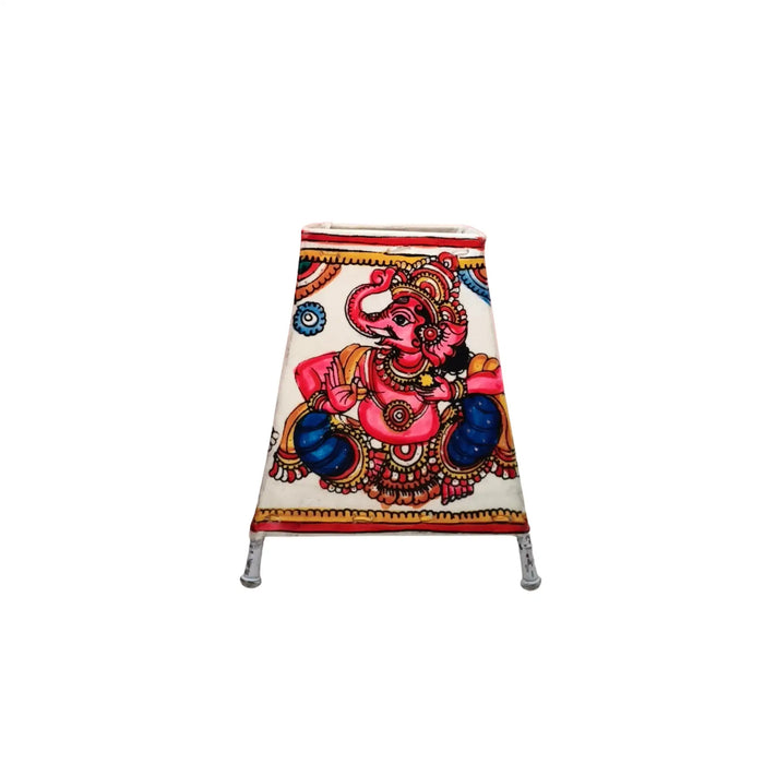 Auspicious Ganesh Leather Puppetry Design | Bed Lamp   Leather Paintings