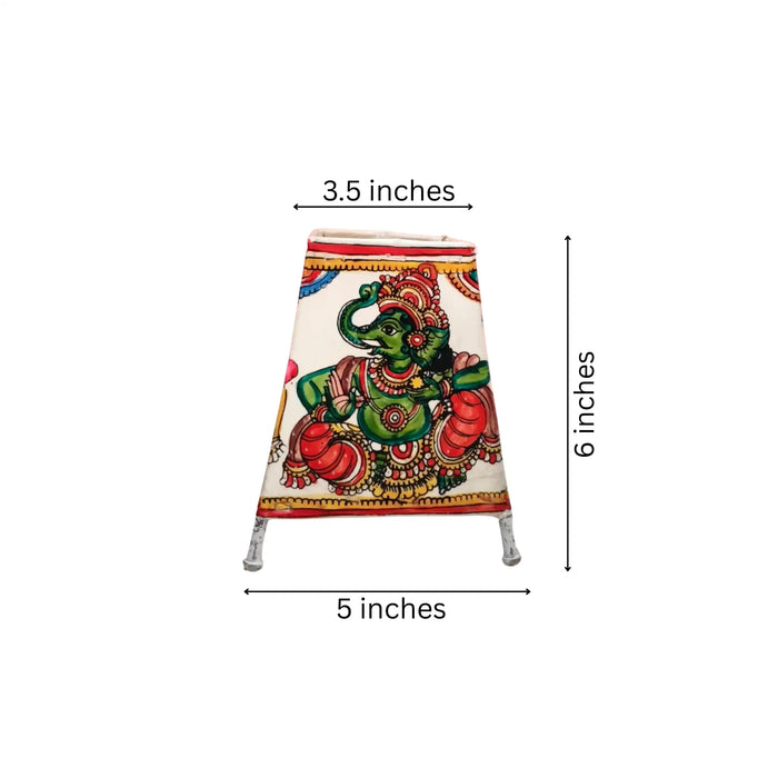 Auspicious Ganesh Leather Puppetry Design | Bed Lamp   Leather Paintings