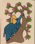 Authentic Gondi Elephant in Nature’s Realm - Gond Painting   Paintings