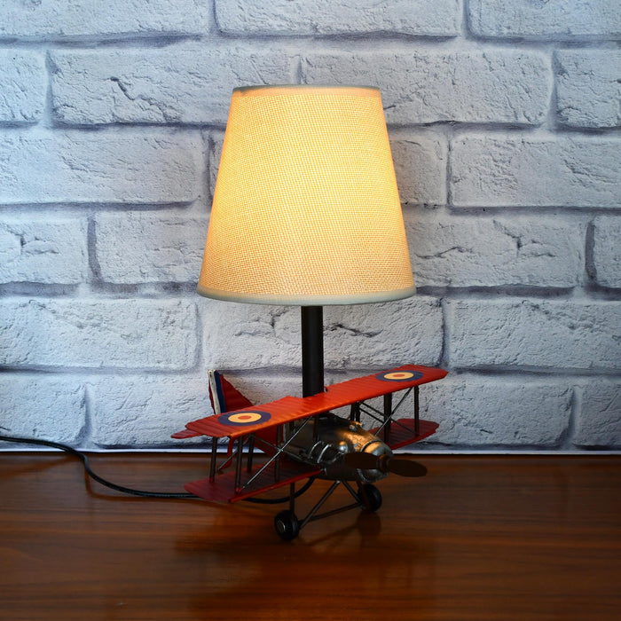 AUTO PETIT LED LAMP - RED BARON PLANE