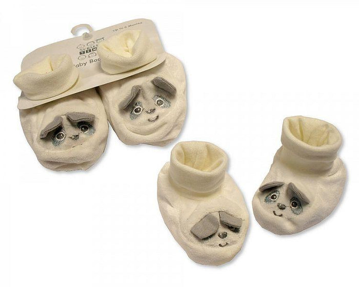 Baby Booties - Panda-0830 - Kidswholesale.co.uk