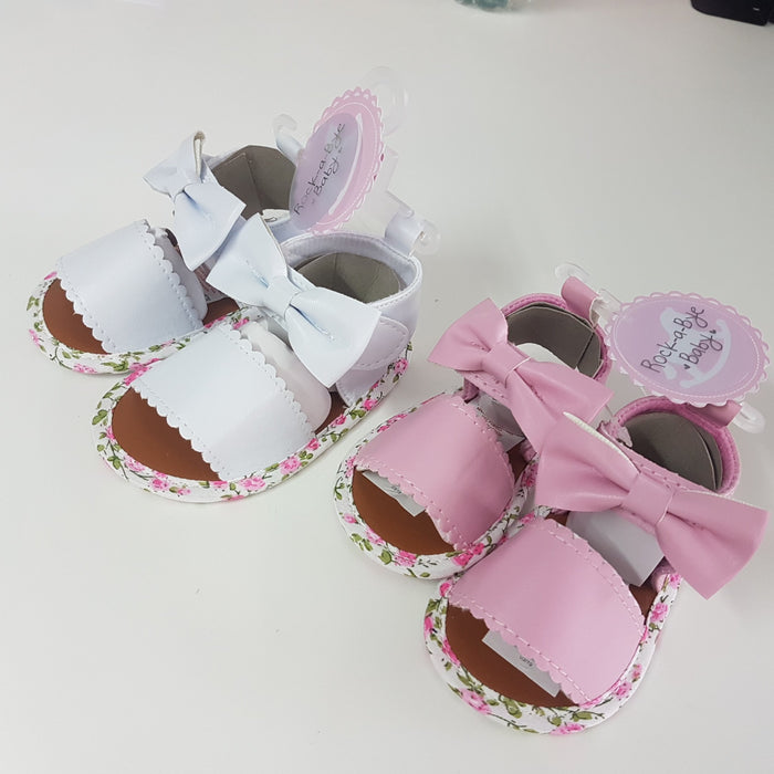 BABY GIRLS SANDALS (0-12 MONTHS) Q17494 - Kidswholesale.co.uk