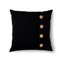 BAILEY BUTTON CUSHION 50CM - BLACK