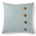 BAILEY BUTTON CUSHION 50CM - LIGHT BLUE