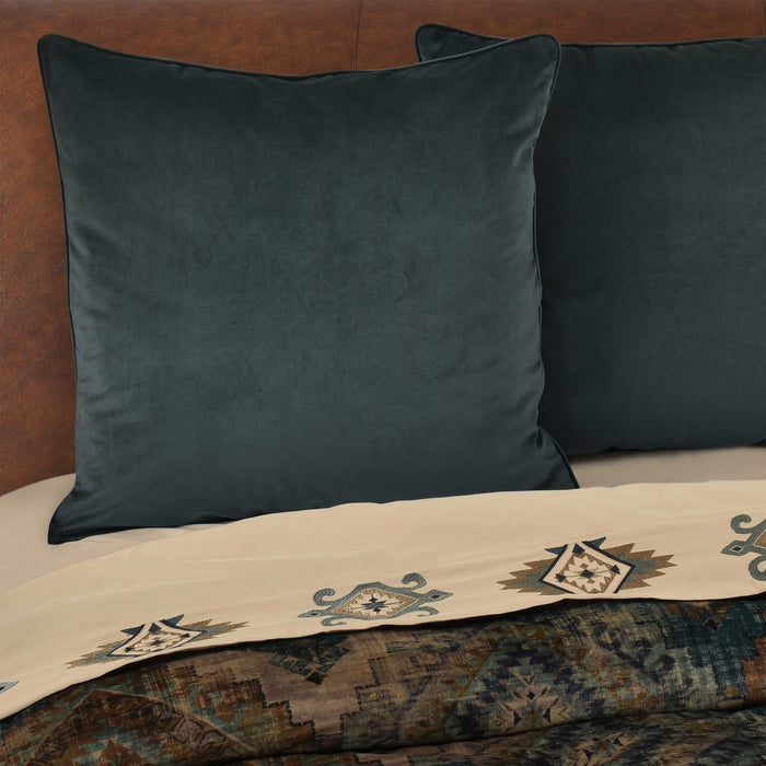 Baja Teal Euro Sham Euro Sham By J. Queen New York