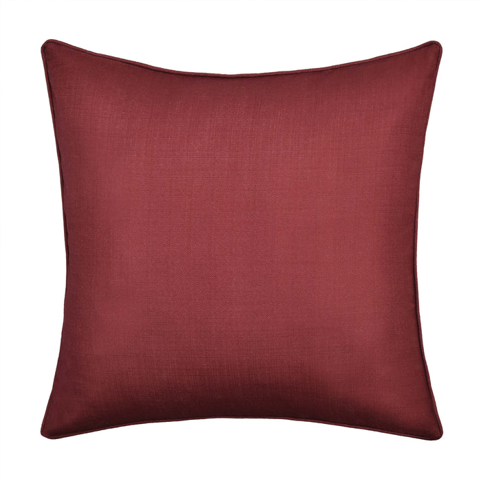 Bari Red Euro Sham Euro Sham By J. Queen New York
