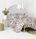 BLACK & WHITE CHINTZ - REVERSIBLE QUILT
