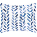 Blue Brush Pillow Sham Sham By Annie Selke
