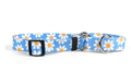 Blue Daisy Martingale Collar