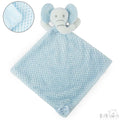 Blue Waffle/Mink Elephant Comforter W/Crinkly Ears: BC48-B