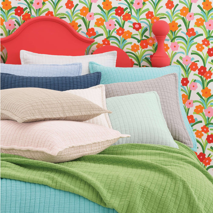 Boyfriend Matelasse Sham Sham By Annie Selke