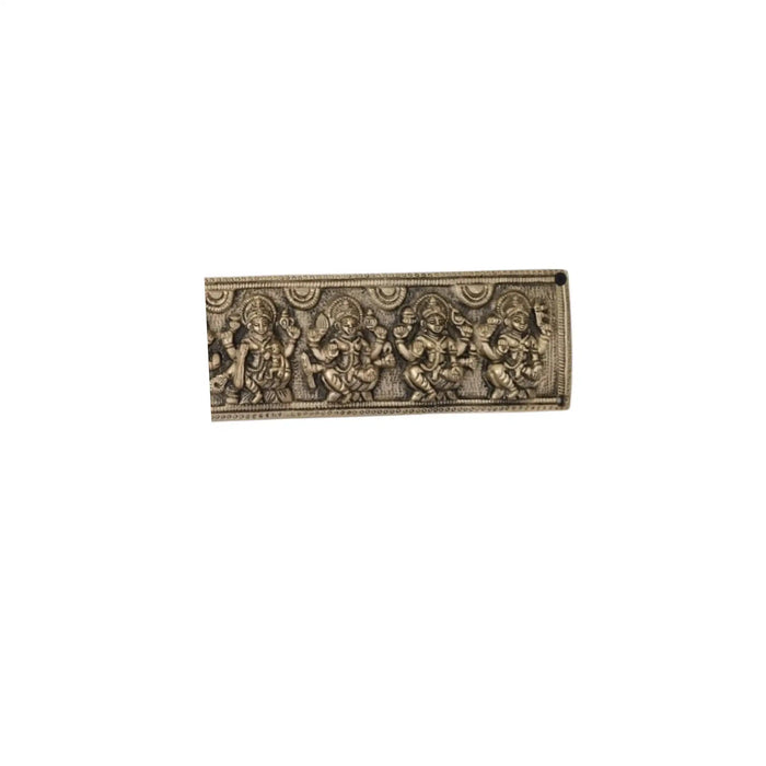 Exquisite Brass Ashta Lakshmi Wall Hanging - Eight Forms of Goddess Lakshmi   Brass Ware
