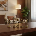Brass Ballerina Figurines – Handcrafted Dancing Girl Statues for Home Décor   Brass Ware