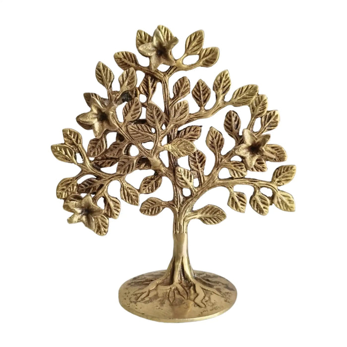 Brass Kalpavruksha – Divine Wish-Fulfilling Tree for Prosperity & Vastu Décor   Brass Ware