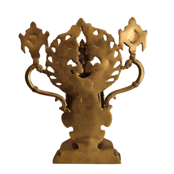 Lord Venkateswara brass idol, traditional Balaji statue.