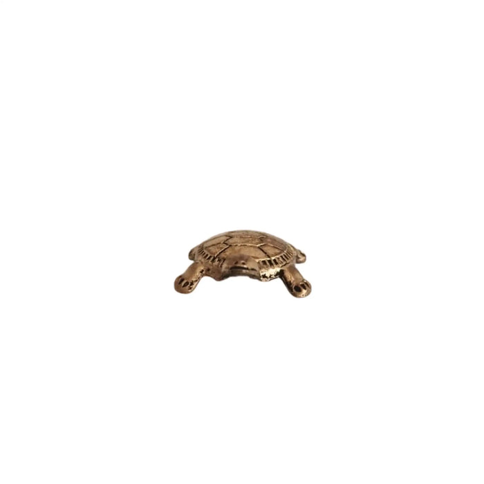 Arts&Crafts decorative brass tortoise sculpture.