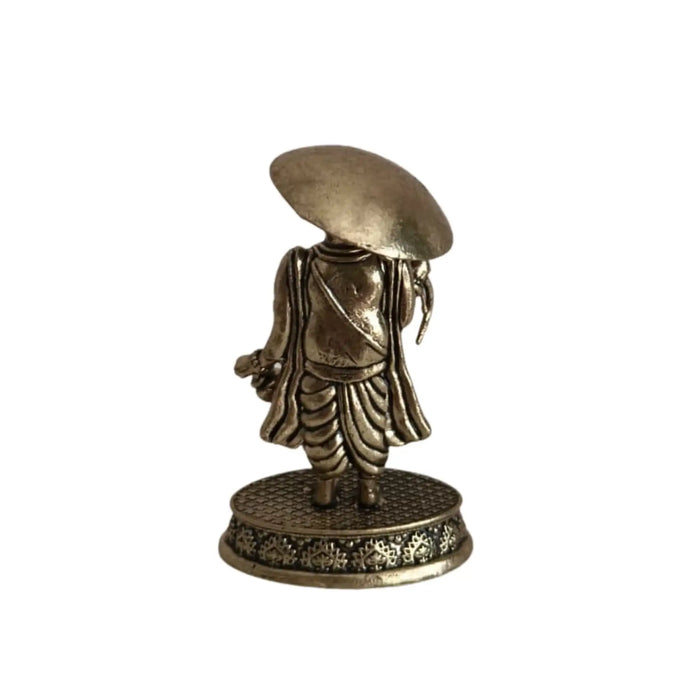Brass Vamana Avatar Idol: Lord Vishnu in the Form of the Dwarf Brahmin | Baman Avtar   Brass Ware