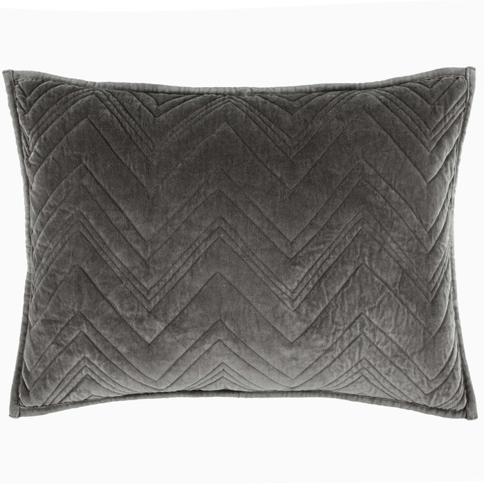 Brentwood Velvet Quilted Sham Sham By Annie Selke