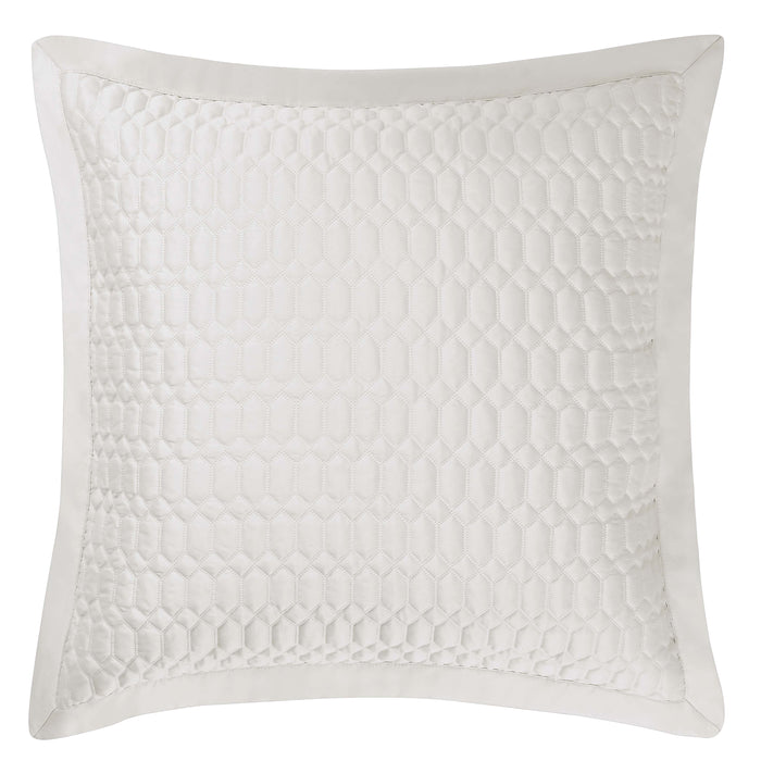 Brilliance Ivory Euro Sham Euro Sham By J. Queen New York
