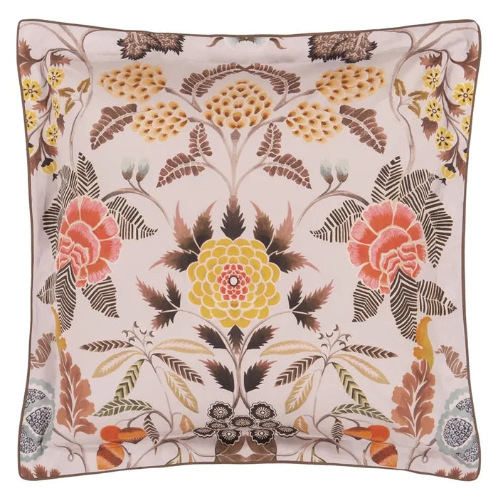 Brocart Sepia Euro Sham Euro Sham By Designers Guild