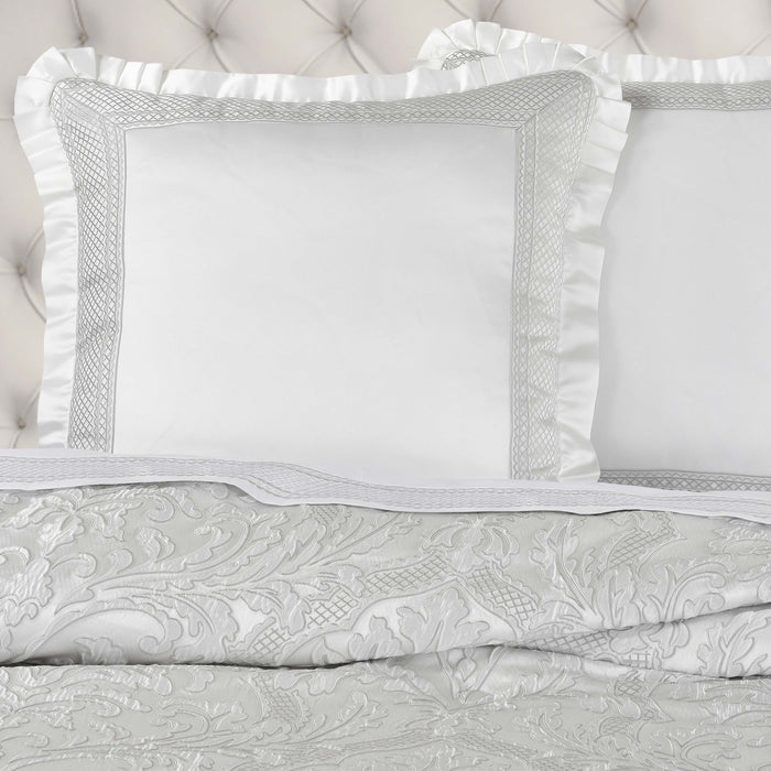 Brunello Platinum Euro Sham Euro Sham By J. Queen New York