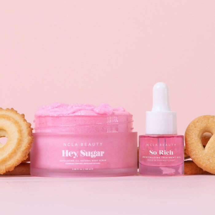 Butter Cookies Body Scrub + Treatment Oil Gift Set