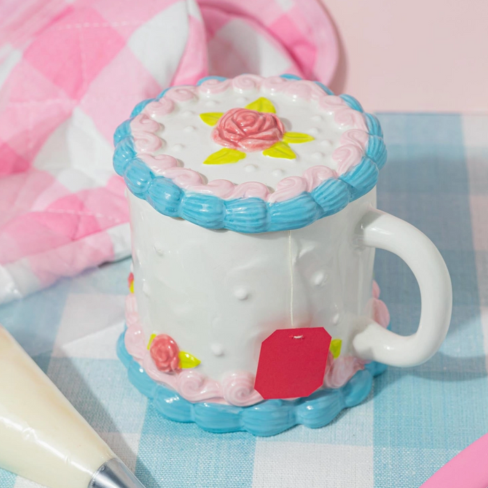 Cake Mug with Lid