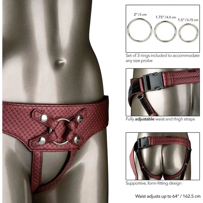 CalExotics® CalExotics Her Royal Harness The Regal Empress - Premium Adjustable Strap-On