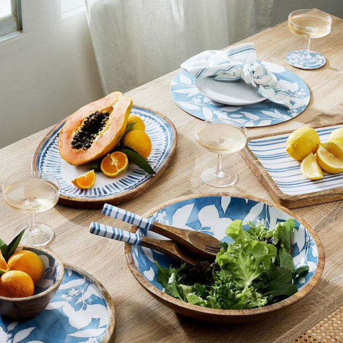 CAPRI BLUES MANGOWOOD BOWL - SMALL