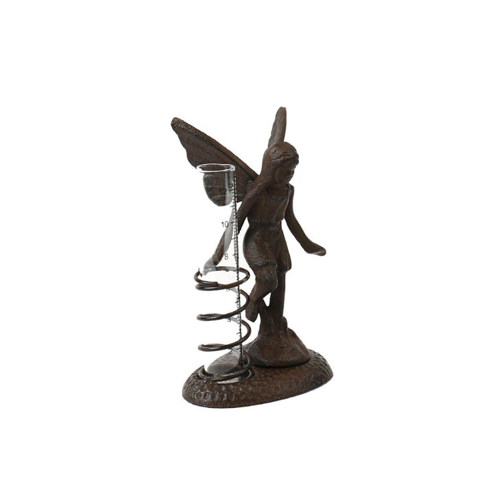 CAST IRON MAGICAL FAIRY RAIN GAUGE